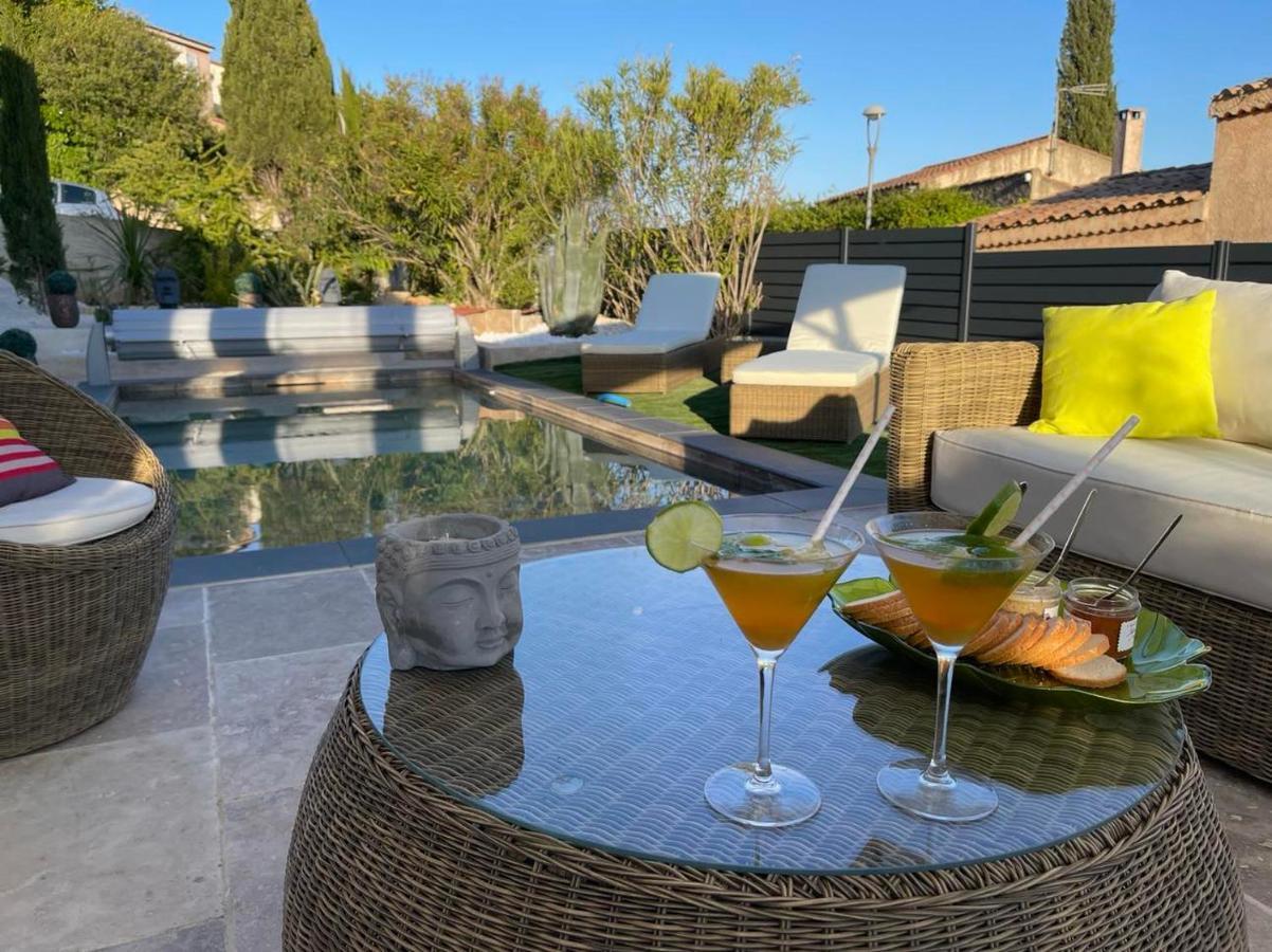 Casa Amor & Spa, Appartement Suite Jacuzzi & Piscine Chauffee Montfort-sur-Argens Dış mekan fotoğraf